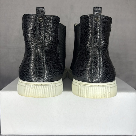 Lanvin Black Suede Chelsea Sneaker Boots 41 EU 8 US Made in Italy - Picture 4 of 11